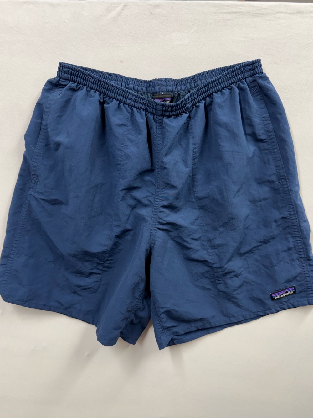 Patagonia Baggies Shorts Blue Mesh Lined Swim Hiking Outdoor 6” Inseam Men’s M